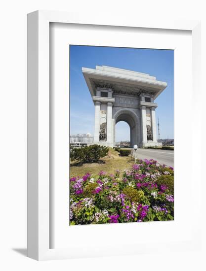 Arch of Triumph, Pyongyang, North Korea (Democratic People's Republic of Korea), Asia-Gavin Hellier-Framed Photographic Print