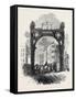 Arch on the New Brig of Ayr, Bridge, the Burns Festival-null-Framed Stretched Canvas