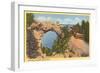 Arch Rock, Mackinac Island, Michigan-null-Framed Art Print