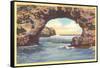 Arch Rock, Santa Cruz, California-null-Framed Stretched Canvas