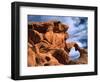 Arch Rock, Valley of Fire State Park, Nevada, USA-Charles Sleicher-Framed Photographic Print