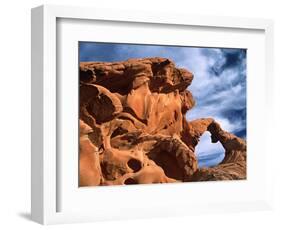 Arch Rock, Valley of Fire State Park, Nevada, USA-Charles Sleicher-Framed Photographic Print