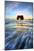 Arch Star and Shore Lines, Fort Bragg, Mendocino Coast-Vincent James-Mounted Photographic Print