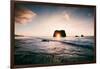 Arch Star at Blues Beach, Elephant Rock, Fort Bragg, Mendocino Coast-Vincent James-Framed Photographic Print