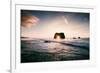 Arch Star at Blues Beach, Elephant Rock, Fort Bragg, Mendocino Coast-Vincent James-Framed Photographic Print