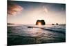 Arch Star at Blues Beach, Elephant Rock, Fort Bragg, Mendocino Coast-Vincent James-Mounted Photographic Print