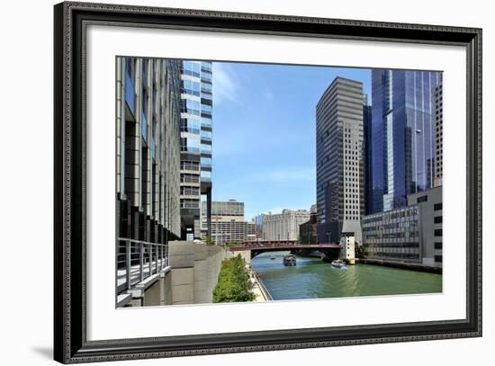 Arch Tour Boats-Larry Malvin-Framed Photographic Print