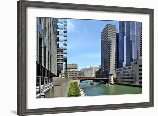 Arch Tour Boats-Larry Malvin-Framed Photographic Print