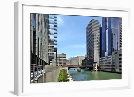 Arch Tour Boats-Larry Malvin-Framed Photographic Print