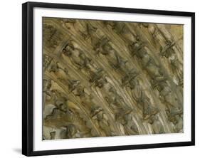 Arch with the Nine Choirs of the Angels, the South Porch-null-Framed Giclee Print