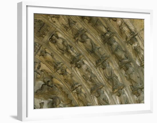 Arch with the Nine Choirs of the Angels, the South Porch-null-Framed Giclee Print