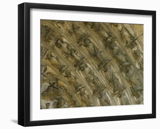 Arch with the Nine Choirs of the Angels, the South Porch-null-Framed Giclee Print