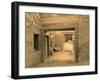 Archaeological Excavation Site in Akrotiri on Thera, Now Santorini, Greece-null-Framed Giclee Print