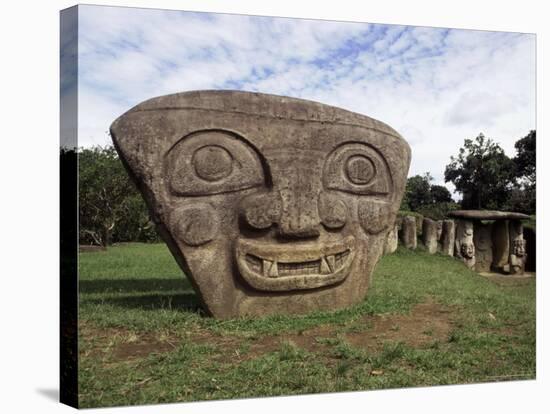 Archaeological Park, San Agustine, Unesco World Heritage Site, Colombia, South America-Jane Sweeney-Stretched Canvas