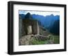 Archaeological Ruins on Machu Picchu Hillside-Jim Zuckerman-Framed Photographic Print