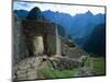 Archaeological Ruins on Machu Picchu Hillside-Jim Zuckerman-Mounted Photographic Print