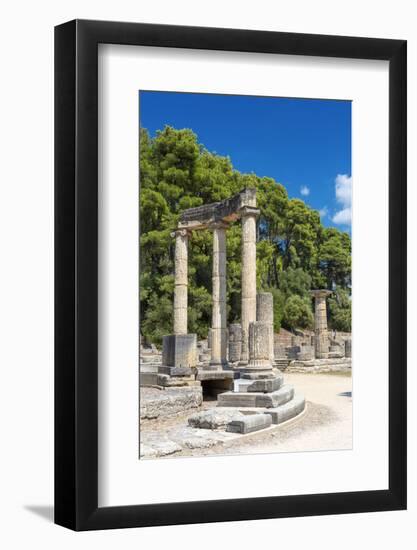 Archaeological Site of Olympia, an ancient site on Greece's Peloponnese peninsula, Greece-Sakis Papadopoulos-Framed Photographic Print