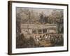 Archaeologists Catherwood and Stephens Measuring Temple of Tulum, Yucatan, Mexico-Frederick Catherwood-Framed Giclee Print