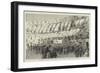 Archaeologists in Rome, a Lecture in the Colosseum-null-Framed Giclee Print