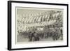 Archaeologists in Rome, a Lecture in the Colosseum-null-Framed Giclee Print