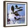 Archaeopteryx Birds Fly Near a Shoreline on a Cloudy Prehistoric Day-Stocktrek Images-Framed Art Print