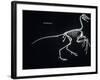 Archaeopteryx Skeleton, Dinosaurs-Encyclopaedia Britannica-Framed Art Print