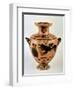 Archaic Ionian Hydria Depicting Heracles Bringing Cerberus to Eurystheus, 530 BC-Greek-Framed Giclee Print