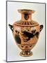 Archaic Ionian Hydria Depicting Heracles Bringing Cerberus to Eurystheus, 530 BC-Greek-Mounted Giclee Print