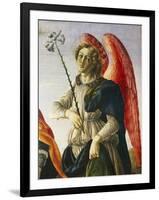 Archangel, Detail from Three Archangels and Tobias, Ca 1470-Francesco Botticini-Framed Giclee Print