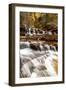 Archangel Falls Lies Near the Subway in Zion National Park, Utah-Clint Losee-Framed Premium Photographic Print