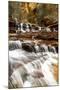 Archangel Falls Lies Near the Subway in Zion National Park, Utah-Clint Losee-Mounted Photographic Print