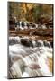 Archangel Falls Lies Near the Subway in Zion National Park, Utah-Clint Losee-Mounted Photographic Print