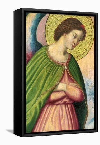 Archangel Gabriel, 1350-null-Framed Stretched Canvas