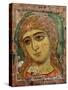 Archangel Gabriel (Angel with Golden Hair) Russian Icon, 12th Century-null-Stretched Canvas