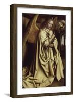 Archangel Gabriel, Ghent Altarpiece-Jan van Eyck-Framed Giclee Print