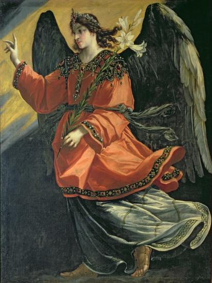 'Archangel Gabriel of the Annunciation' Giclee Print - Lucrina Fetti ...