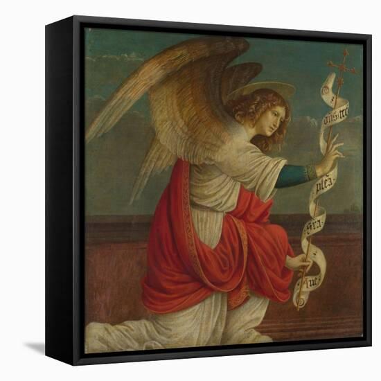 Archangel Gabriel (Panel from an Altarpiece: the Annunciatio), before 1511-Gaudenzio Ferrari-Framed Stretched Canvas