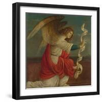 Archangel Gabriel (Panel from an Altarpiece: the Annunciatio), before 1511-Gaudenzio Ferrari-Framed Giclee Print