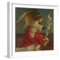 Archangel Gabriel (Panel from an Altarpiece: the Annunciatio), before 1511-Gaudenzio Ferrari-Framed Giclee Print