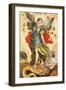 Archangel Kills Lucifer, 1587-null-Framed Giclee Print