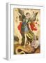 Archangel Kills Lucifer, 1587-null-Framed Giclee Print