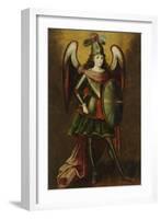 Archangel Michael, Anonymous Cuzco School, 18th Century-Jose Agustin Arrieta-Framed Giclee Print