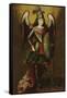 Archangel Michael, Anonymous Cuzco School, 18th Century-Jose Agustin Arrieta-Framed Stretched Canvas