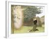 Archangel Michael appears to Joan of Arc-Louis Maurice Boutet De Monvel-Framed Giclee Print