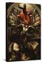 Archangel Michael Chasing Rebel Angels-Domenico Beccafumi-Stretched Canvas