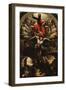 Archangel Michael Chasing Rebel Angels-Domenico Beccafumi-Framed Giclee Print