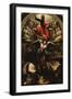 Archangel Michael Chasing Rebel Angels-Domenico Beccafumi-Framed Giclee Print