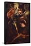 Archangel Michael Defeating Lucifer-Panfilo Nuvolone-Framed Stretched Canvas