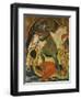 Archangel Michael Fighting the Dragon-Ambrogio Lorenzetti-Framed Giclee Print