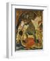 Archangel Michael Fighting the Dragon-Ambrogio Lorenzetti-Framed Giclee Print